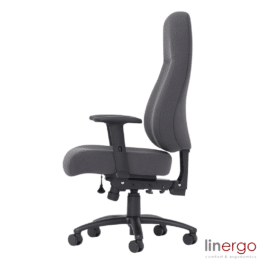 Ergonomisks biroja krēsls Sonata XXL ERGO, pelēks/pelēks.