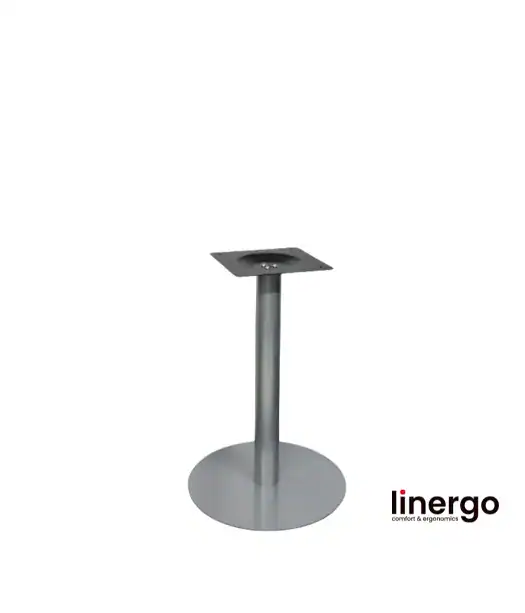 Centrālā galda kāja, krāsota/pelēka. H-720mm, Ø 500mm