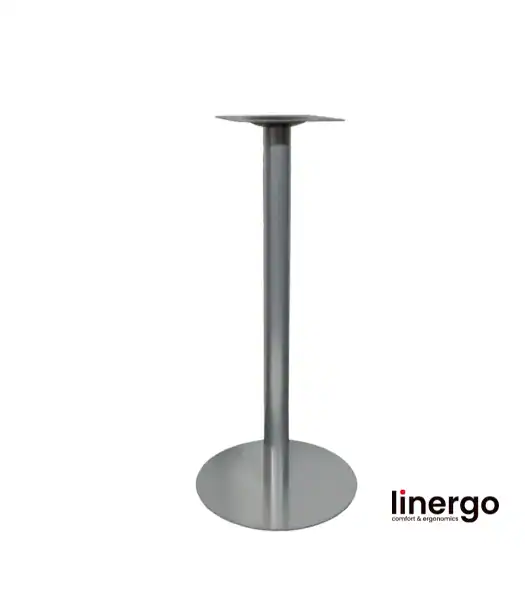 Centrālā galda kāja, krāsota/pelēka. H-1100mm, Ø 500mm
