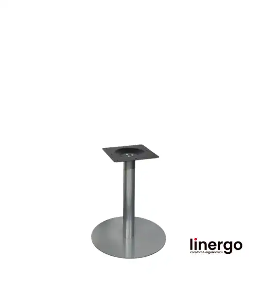 Centrālā galda kāja, krāsota/pelēka. H-580mm, Ø 500mm