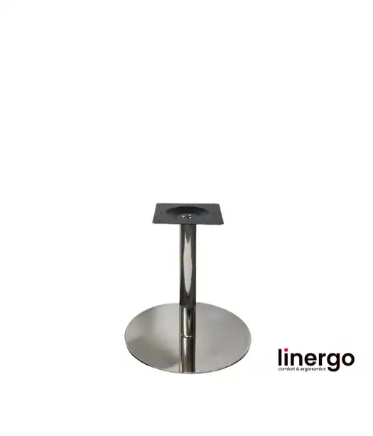 Centrālā galda kāja, pulēta/spīdīga. H-580mm, Ø 580mm