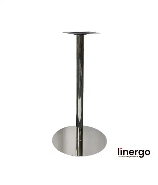 Centrālā galda kāja, pulēta/spīdīga. H-1100mm, Ø 580mm