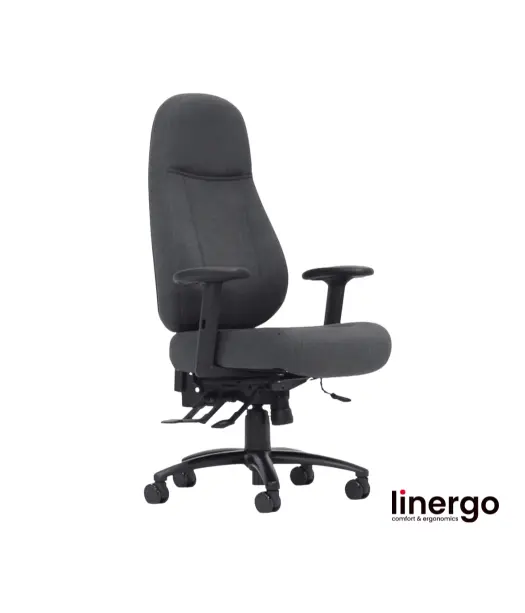 Ergonomisks biroja krēsls Sonata XXL ERGO, pelēks/pelēks.